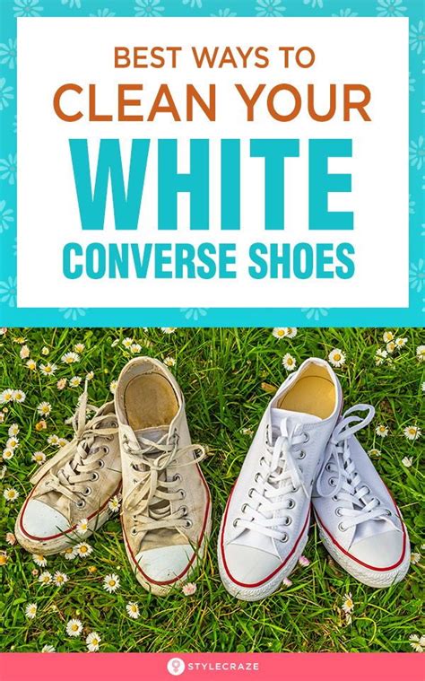 8 Best Ways To Clean Your White Converse Shoes .